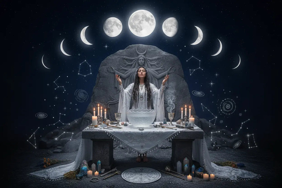 Complete Moon Magic Guide: Rituals for Every Lunar Phase - Nicole's ritual universe