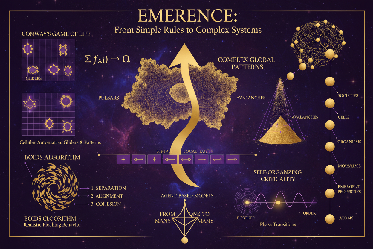 Complexity Science & Emergent Order: How Simple Rules Create Complex ...