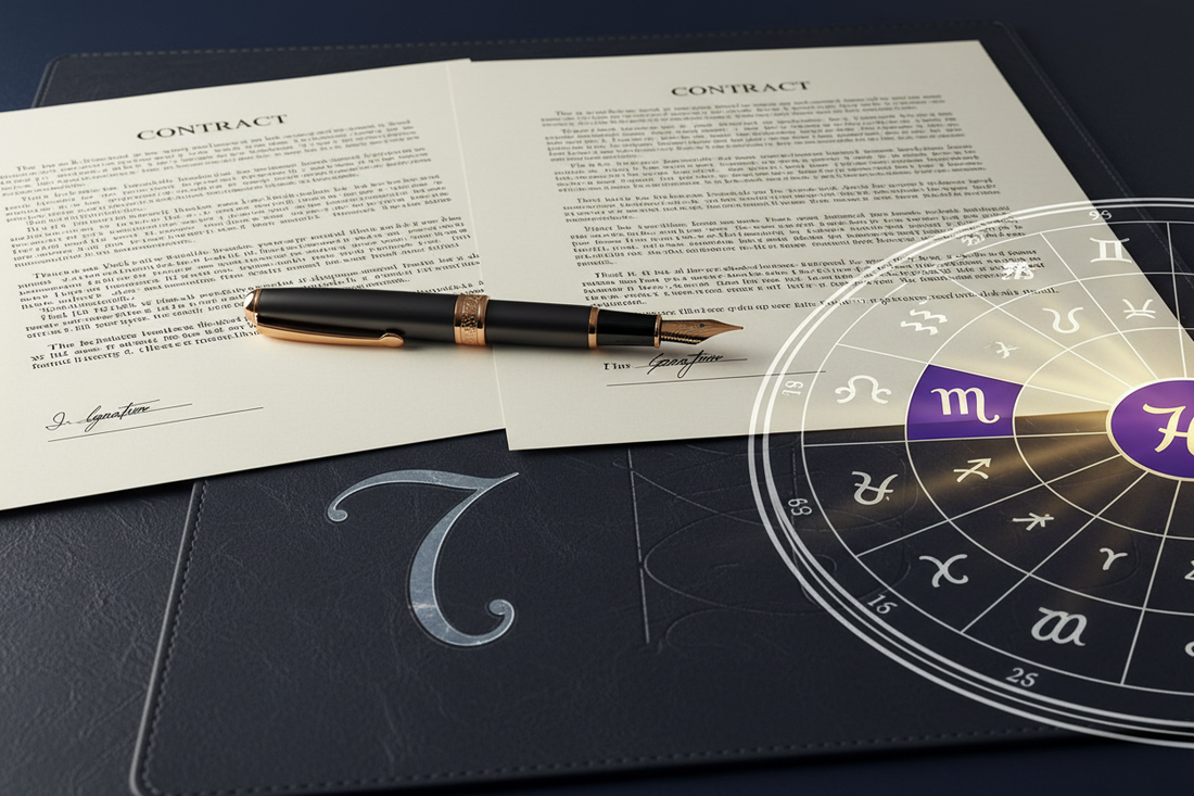 Best Days to Sign Contracts: Mercury, Jupiter & the 7th House - Nicole's ritual universe