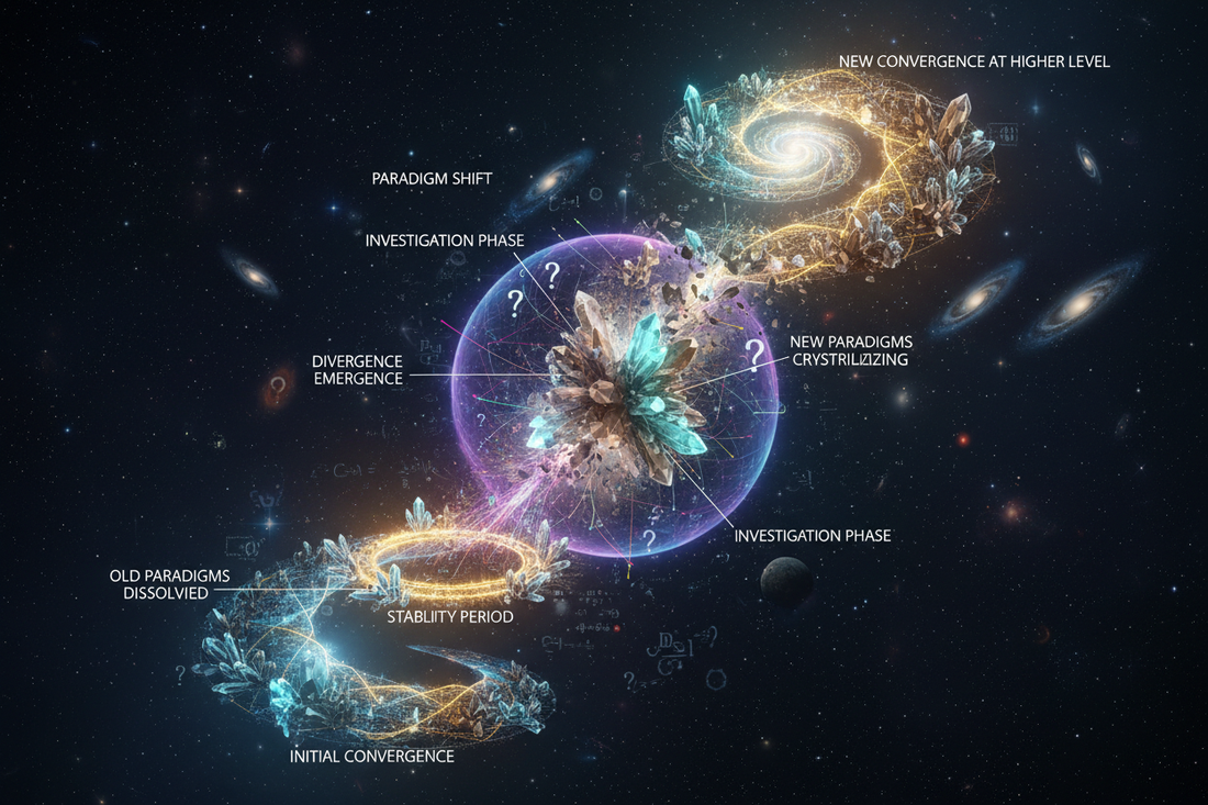 The Convergence-Divergence Cycle: When Truth Evolves - Nicole's ritual universe
