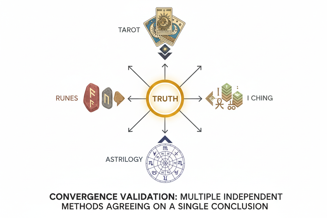 Convergence Validation in Dynamic Divination - Nicole's ritual universe
