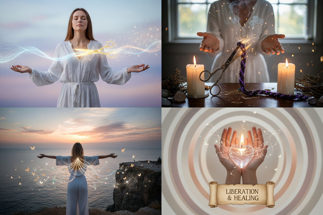 Cord Cutting: How to Release Energetic Attachments & Unhealthy Bonds - Nicole's ritual universe