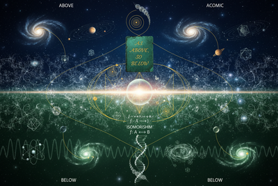 Correspondence: 'As Above, So Below' as Isomorphism and Fractal Self-Similarity