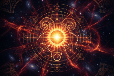 Self & Identity: Sun, 1st House & Aries - Cosmic Architecture