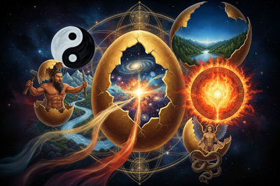 Cosmic Egg Across Cultures: The Universal Birth of Cosmos