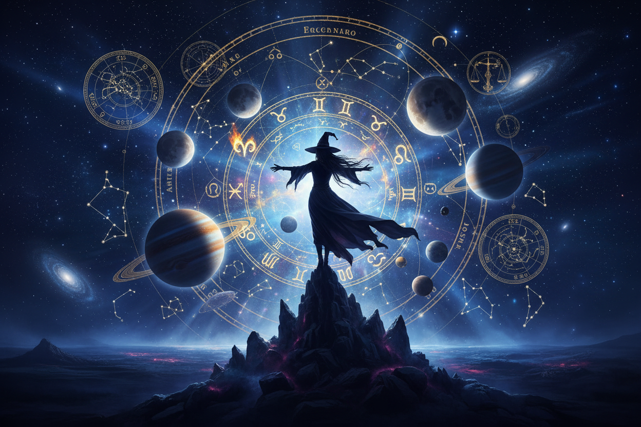 Cosmic Witch: Astrology & Celestial Magic Complete Guide | Planetary ...