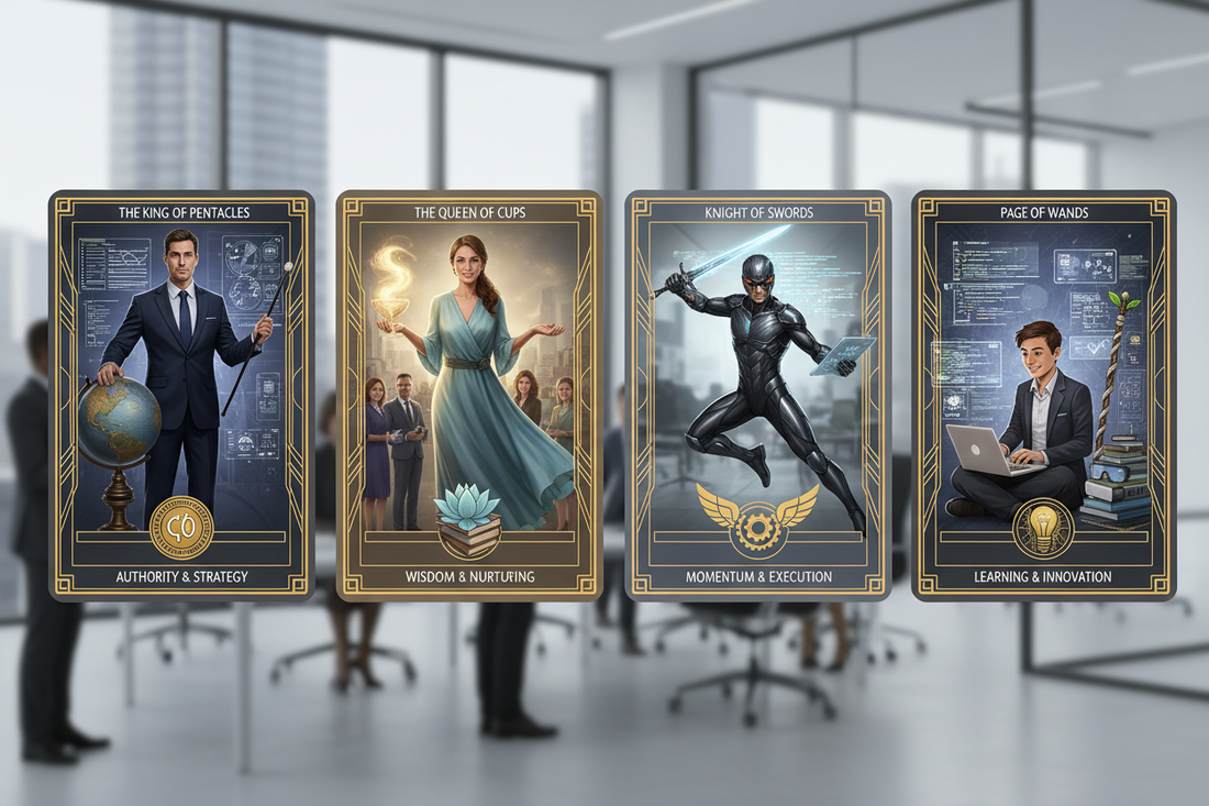 Court Cards as Leadership Styles: King, Queen, Knight, Page - Nicole's ritual universe