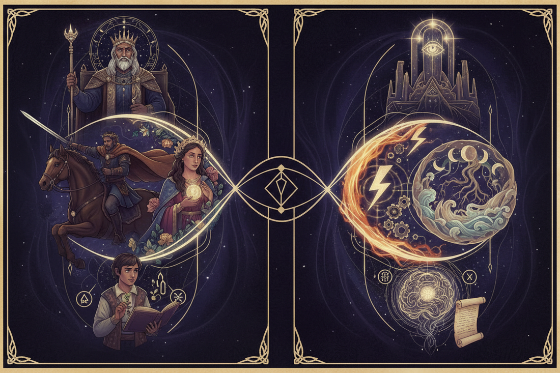 Court Cards as People vs Situations