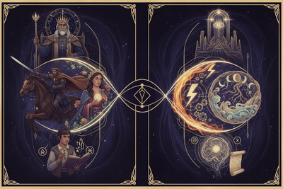 Court Cards as People vs Situations