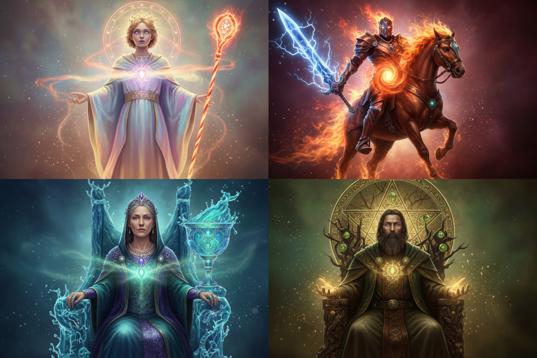 Court Cards & Chakra Personality Types: Reading Energy Through People Cards