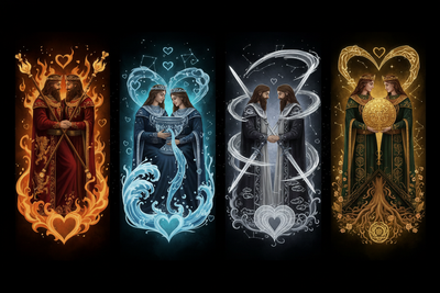 Court Cards in Love Readings: Personality Types