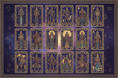 Court Cards + MBTI Personality Types