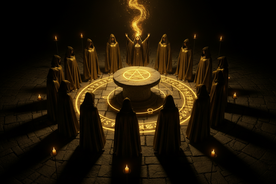 Gardnerian Coven Structure: High Priest, High Priestess & the Circle