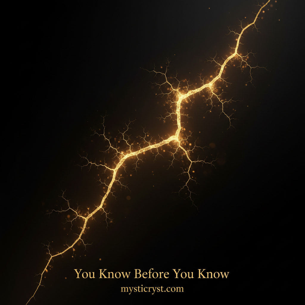 The Energy Before the Turning Point: Why You Know Before You Know