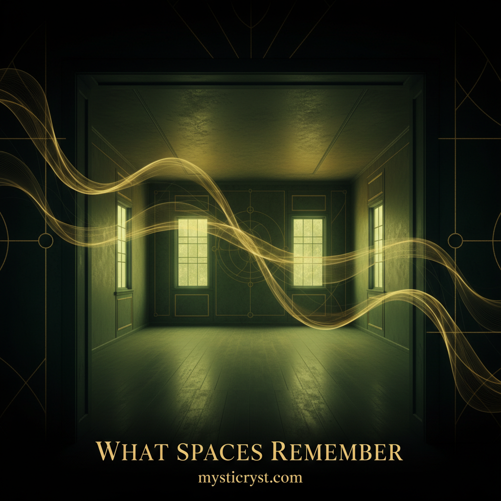The Energy of Spaces: Why Certain Places Feel Wrong Before You Know Why
