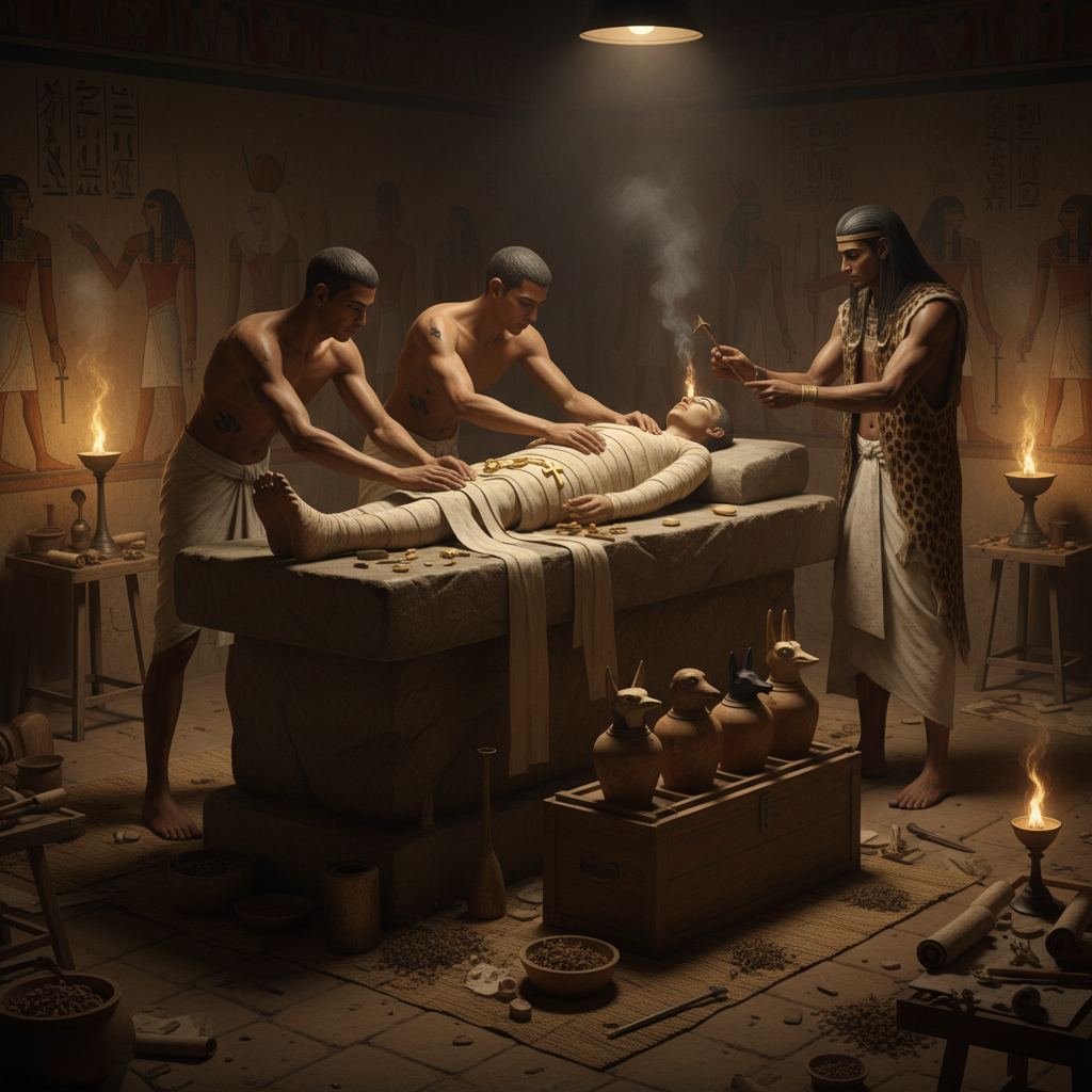 Mummification and the Egyptian Afterlife: The Technology of Immortality