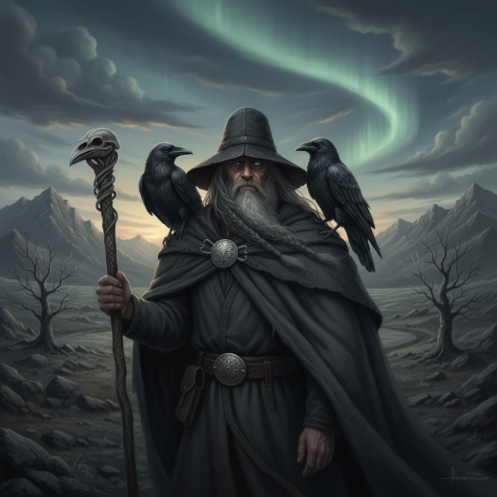Odin: The Allfather, the Wanderer, and the God Who Sacrificed Everything for Wisdom