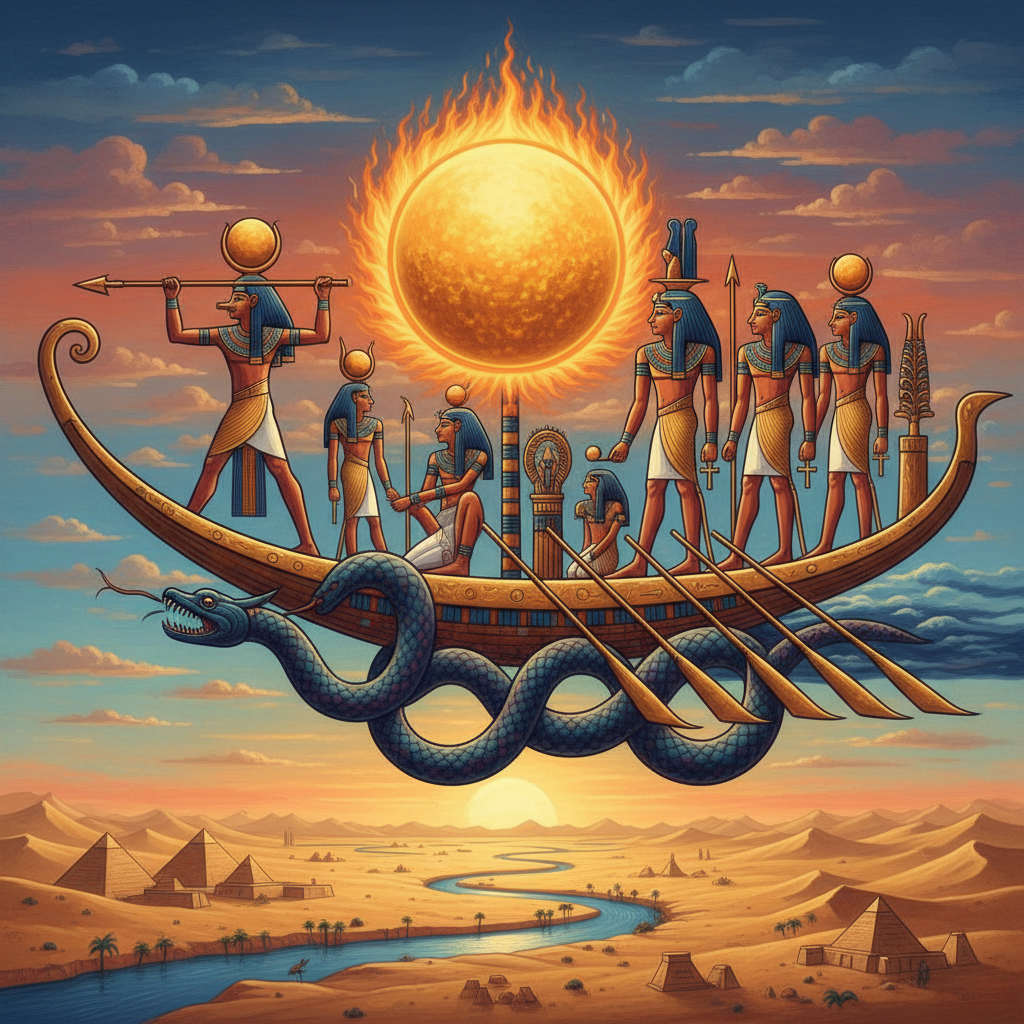 Ra and the Egyptian Sun: Solar Theology, the Daily Journey, and the Defeat of Apep