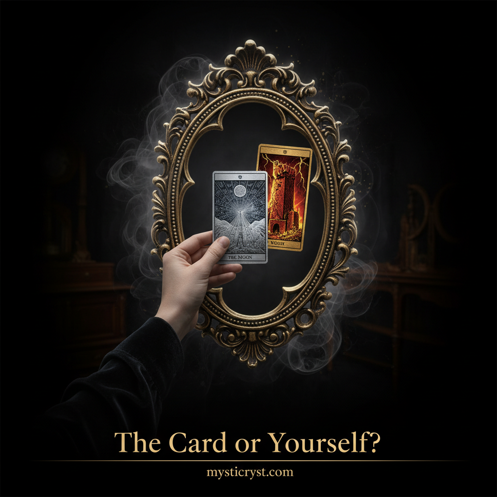 How to Know When You're Reading Yourself vs Reading the Cards