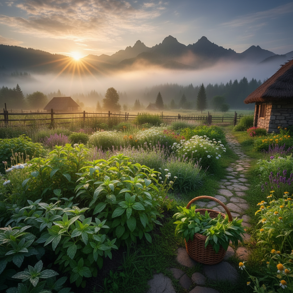 Romanian Sacred Plants and Healing Magic: The Herbal Tradition of the Carpathians
