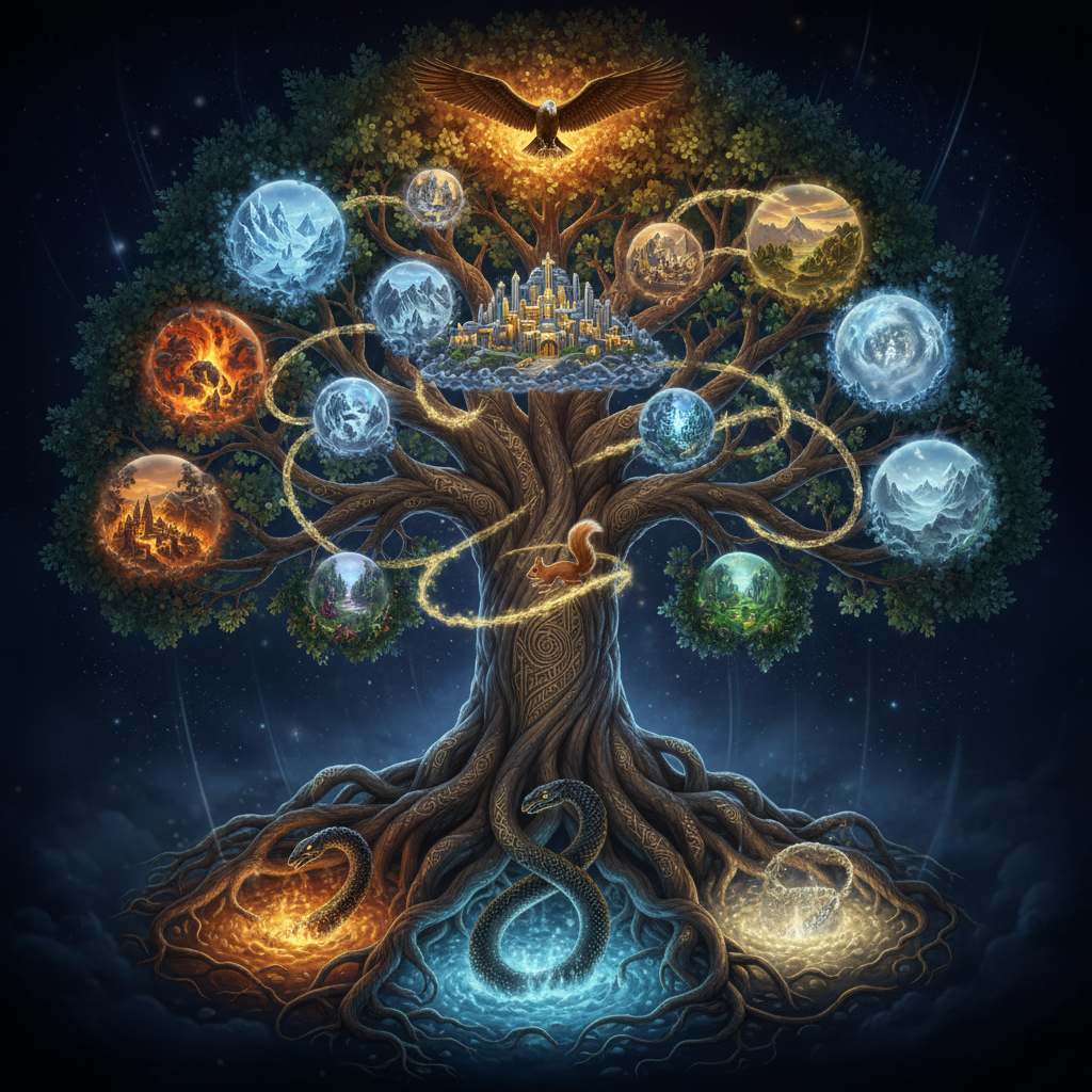 Yggdrasil: The World Tree and the Norse Vision of the Cosmos