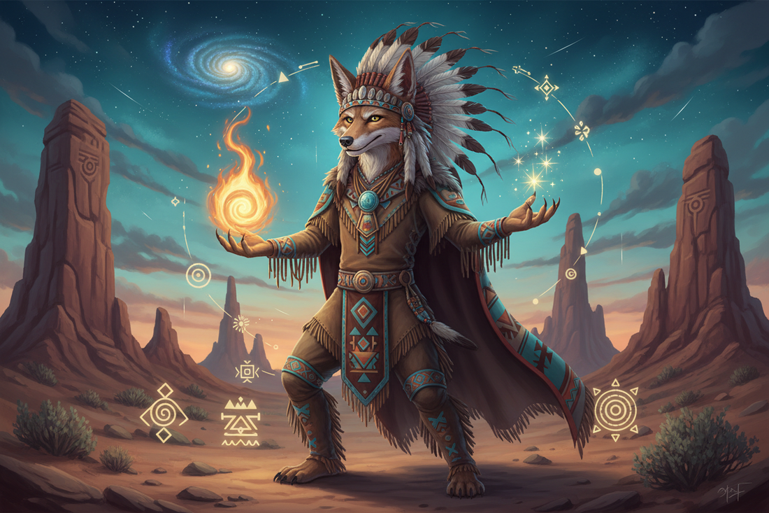 Coyote: Native American Trickster - Nicole's ritual universe