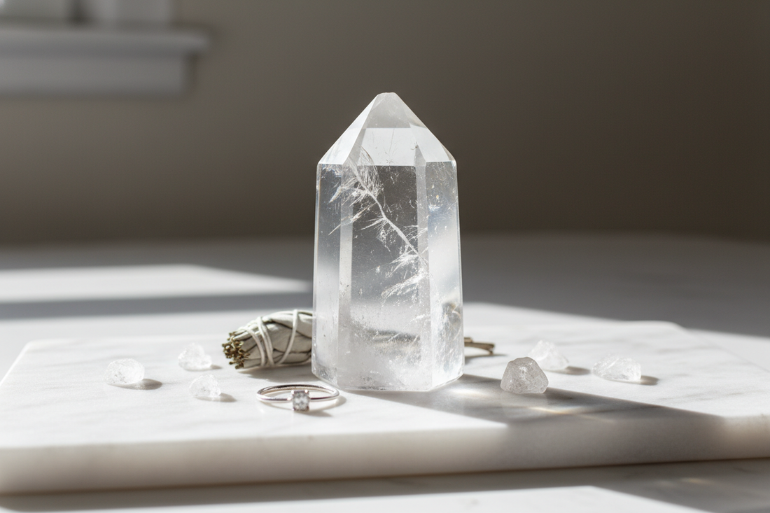Crystal Cracked But Didn't Break: What It Means Spiritually - Nicole's ritual universe