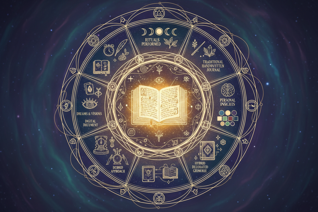 Creating Your Personal Ritual Book (Book of Shadows) - Nicole's ritual universe