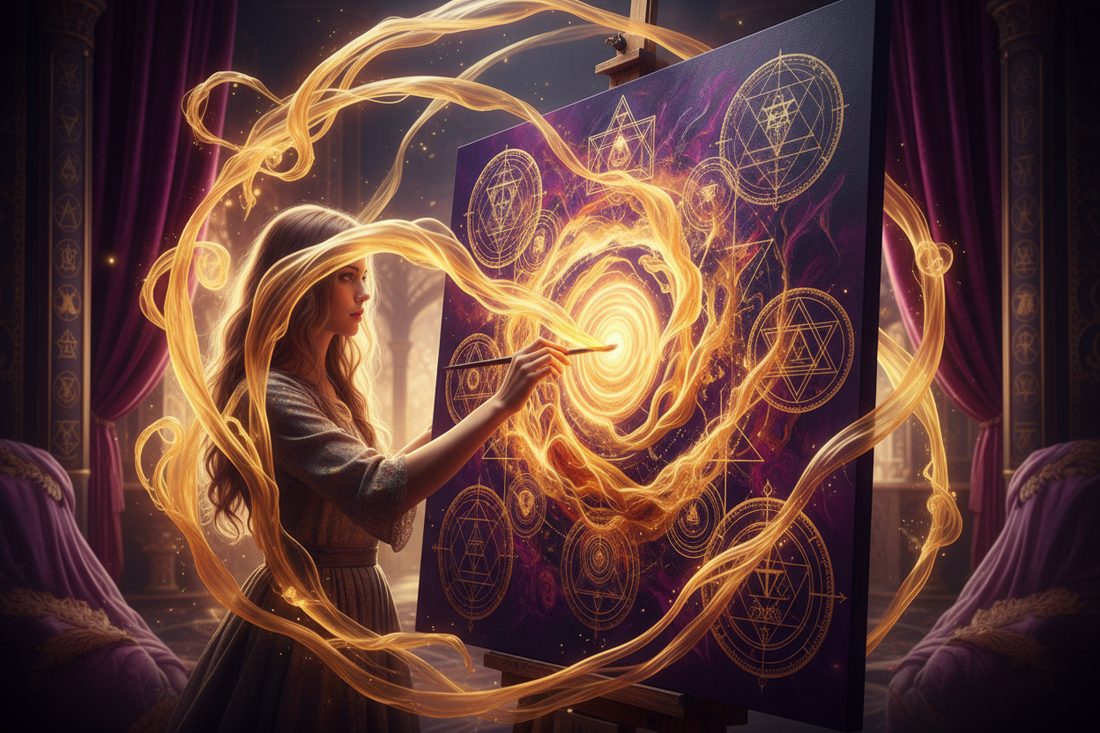 Creative Alchemy: Artistic Transmutation - Nicole's ritual universe