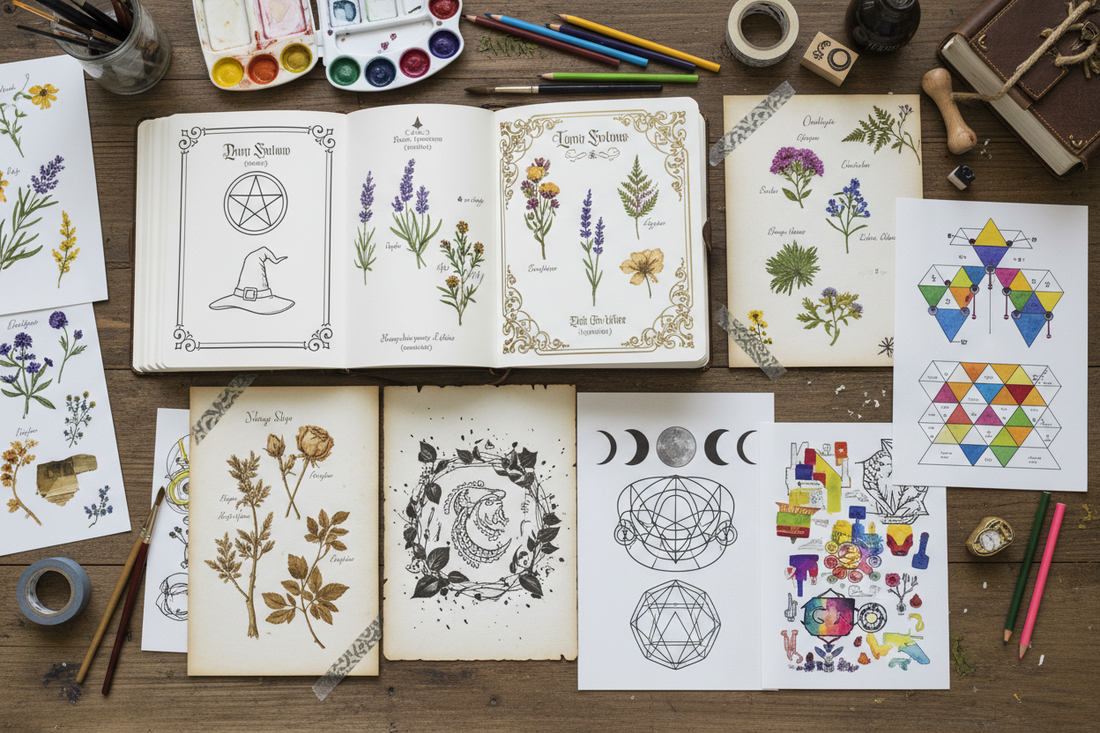 Book of Shadows Ideas: Creative Layouts & Inspiration - Nicole's ritual universe
