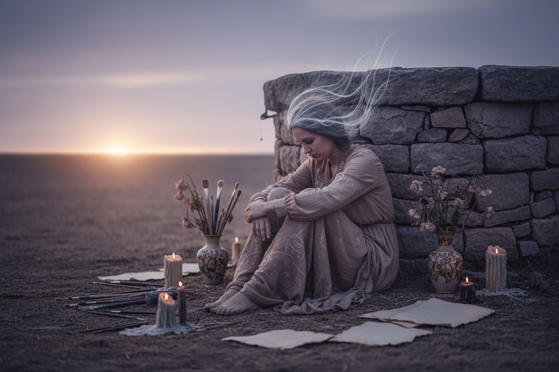 Creative Burnout: When the Well Runs Dry - Nicole's ritual universe