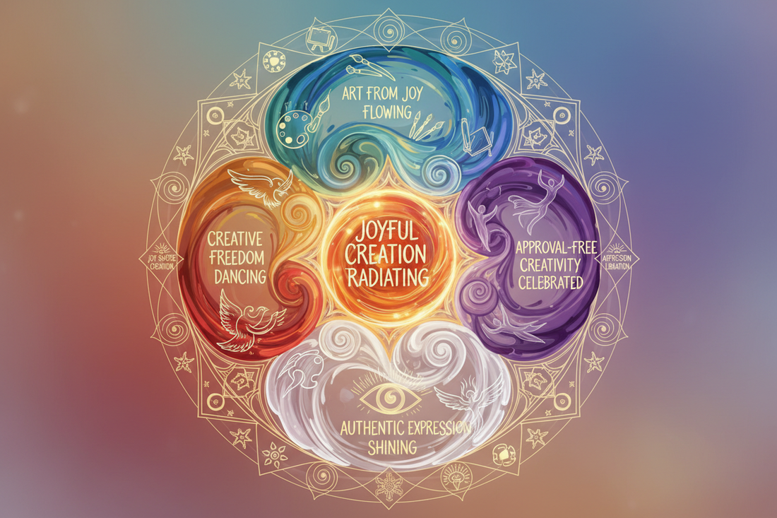 Light Path Creativity: Art from Joy, Not Approval - Nicole's ritual universe