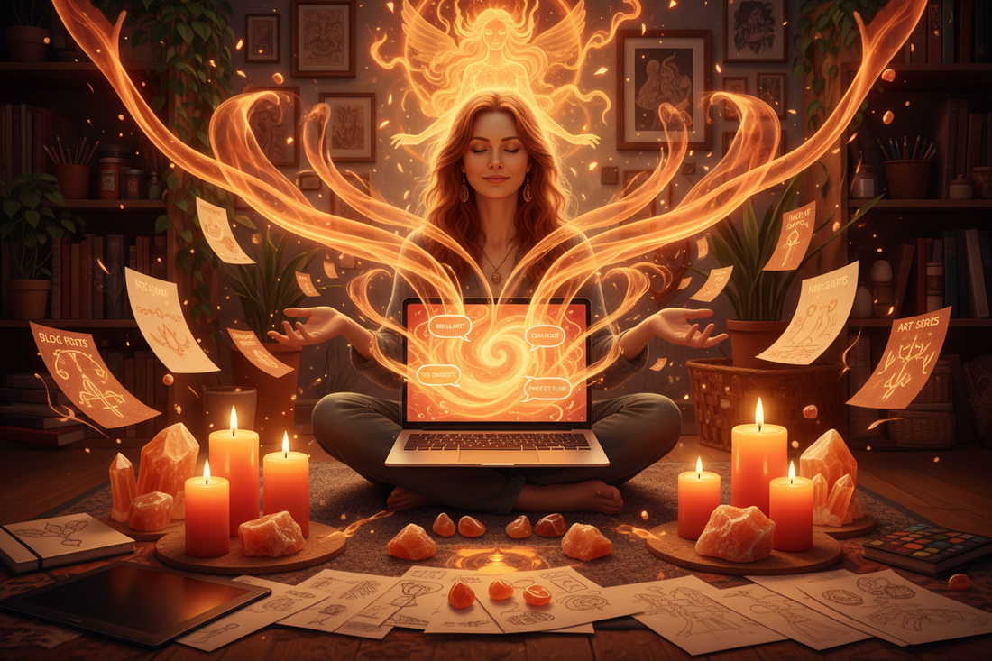 Creativity Boost Ritual for Content Creators - Nicole's ritual universe