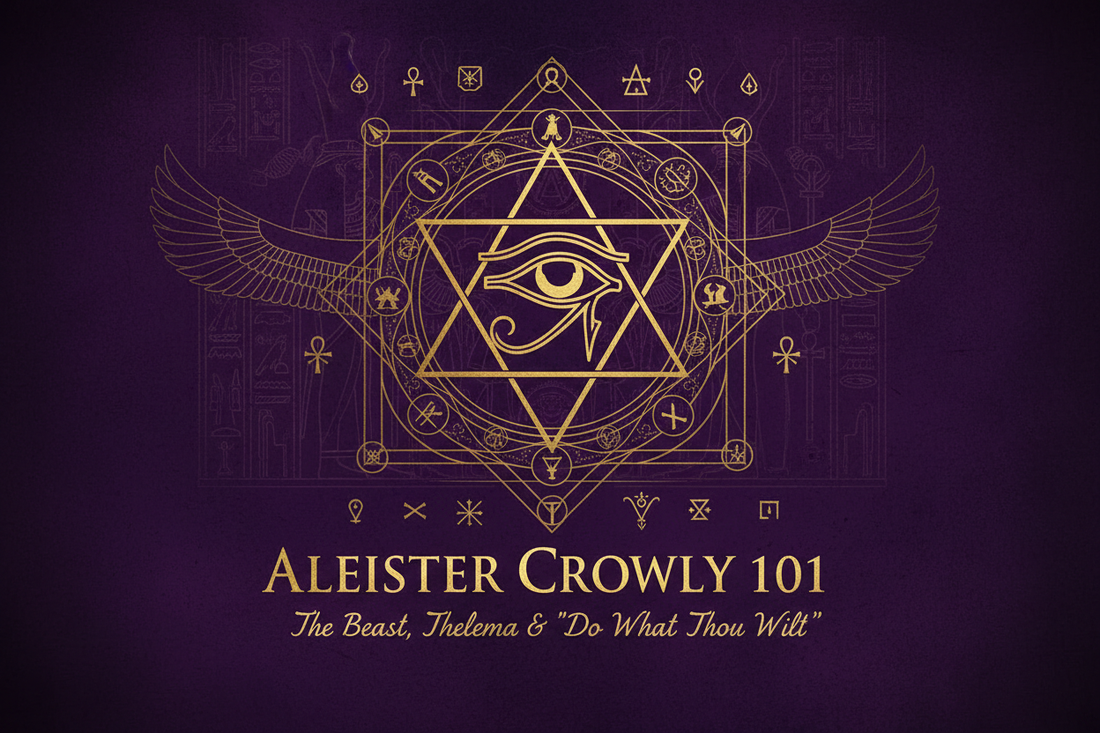 Aleister Crowley 101: The Beast, Thelema & 'Do What Thou Wilt' - Nicole's ritual universe
