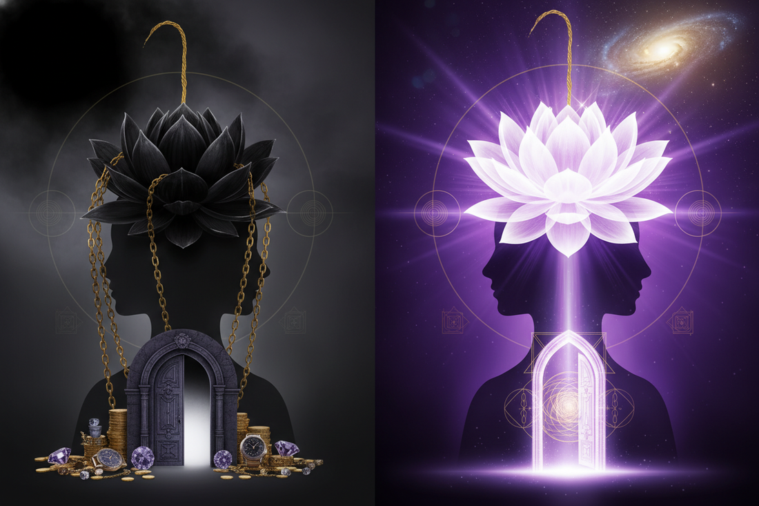 Crown Chakra Blocked Signs: Disconnection & Materialism