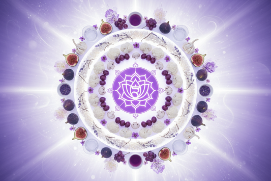 Crown Chakra Foods: White/Violet Foods for Spiritual Connection