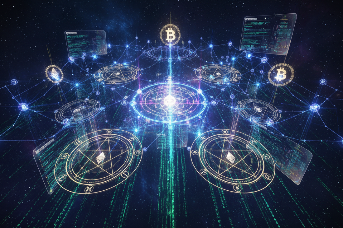 Cryptocurrency and Digital Magic: Blockchain as Modern Ledger of Souls - Nicole's ritual universe