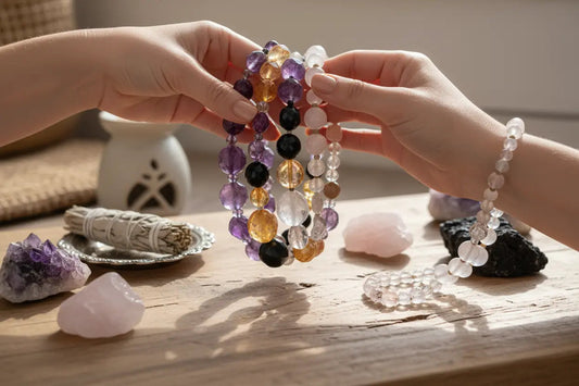 Crystal Bracelets: How to Choose, Style & Work with Wearable Energy - Nicole's ritual universe