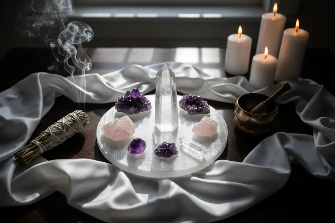 How to Cleanse and Charge Your Crystals: A Complete Guide for Energy Workers - Nicole's ritual universe