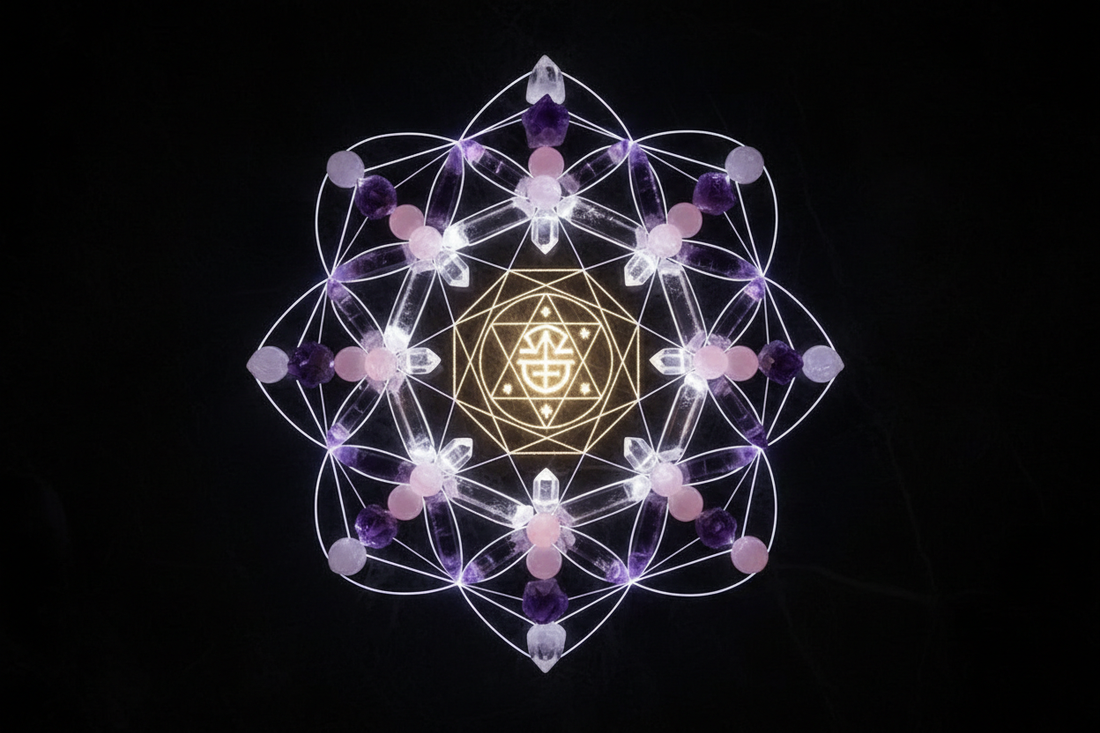 Crystal Grid Activation: Amplifying Sigil Power