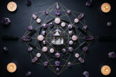 Crystal Grids for Emotional Stability: Sustained Support