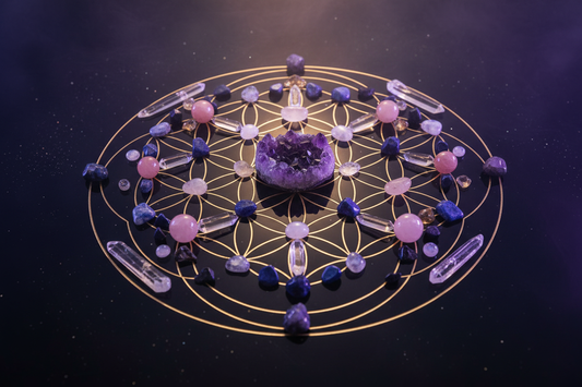 Building Your First Crystal Grid: Sacred Geometry Meets Intention