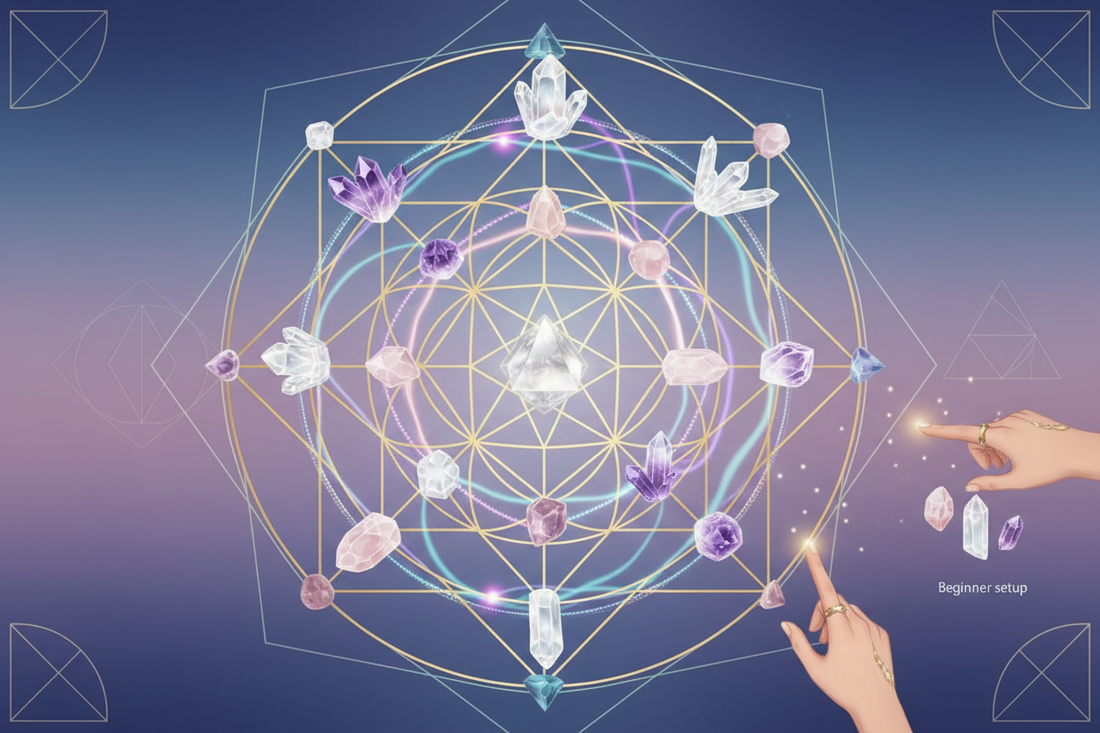 Crystal Grids for Beginners: How to Start - Nicole's ritual universe