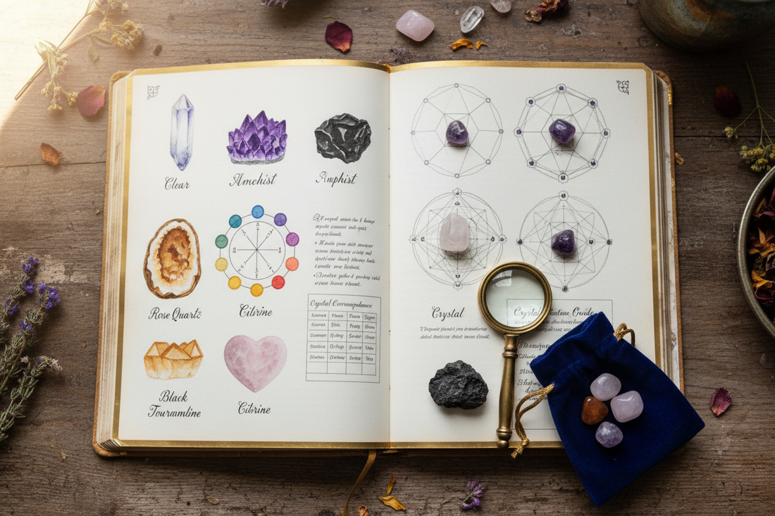 Crystal Grimoire: Complete Guide to Documenting Stones