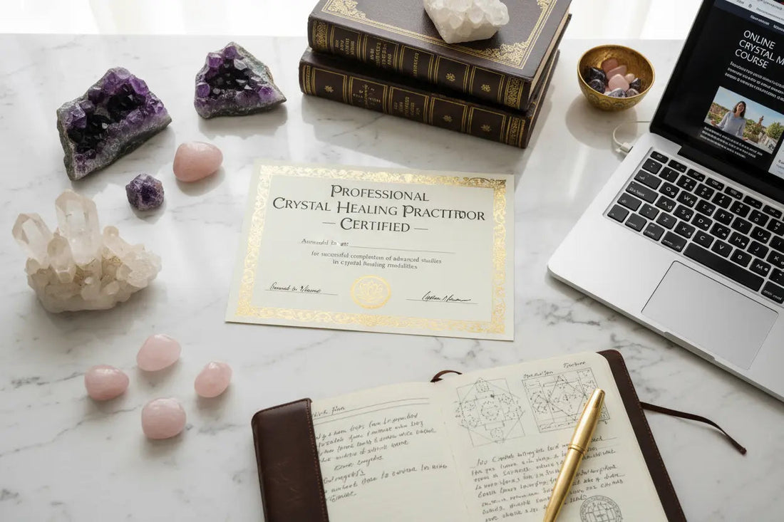 Crystal Healing Certification: Is It Worth It? (Honest Review) Nicole's ritual universe