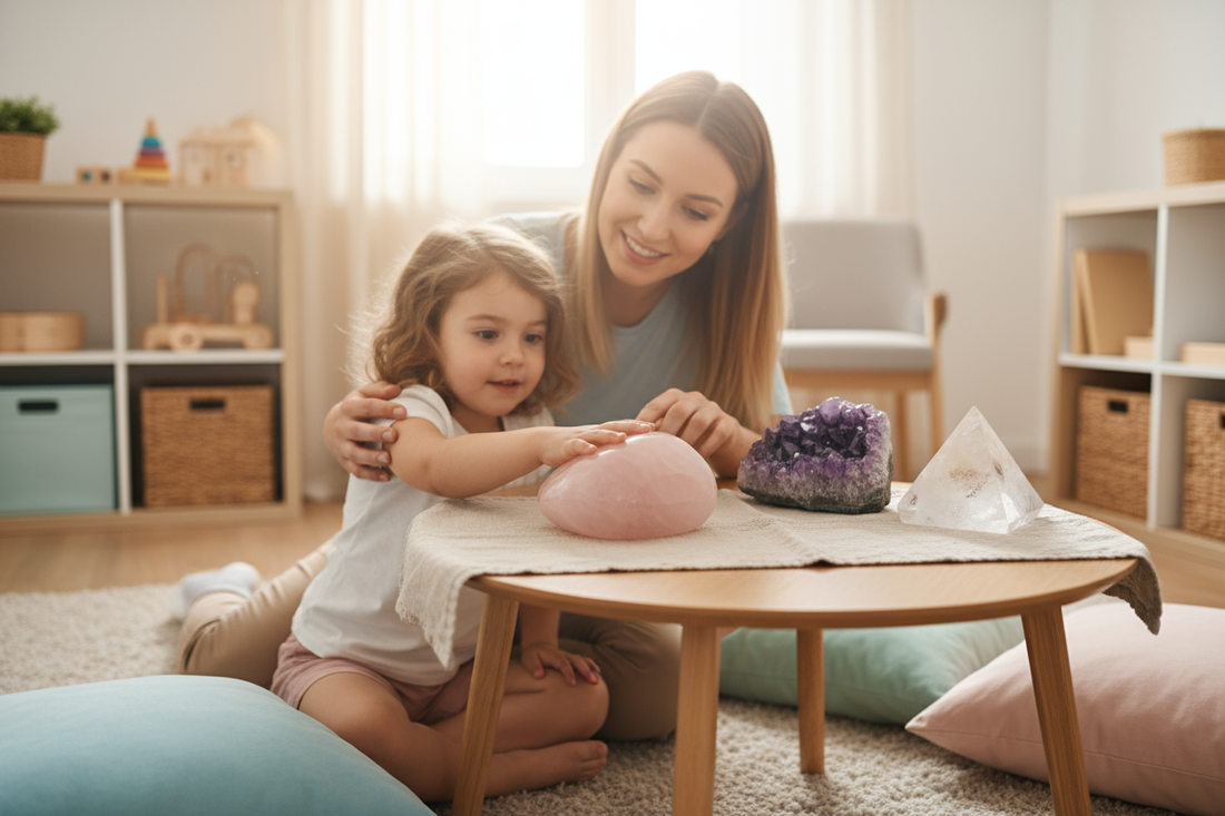 Crystal Healing Children: Age-Appropriate Practices & Safety