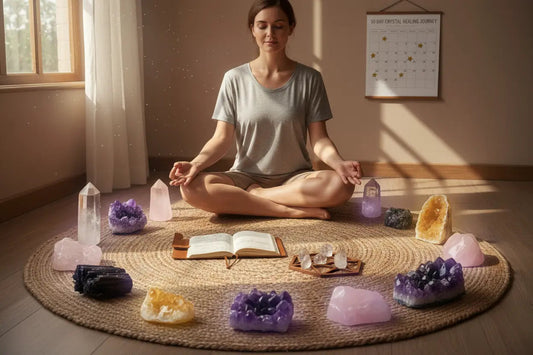 Crystal Healing for Beginners: Your First 30 Days Step-by-Step Nicole's ritual universe