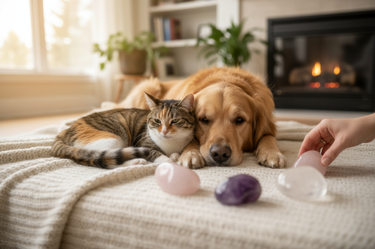 Crystal Healing Pets: Safe Stones for Dogs, Cats & Other Animals