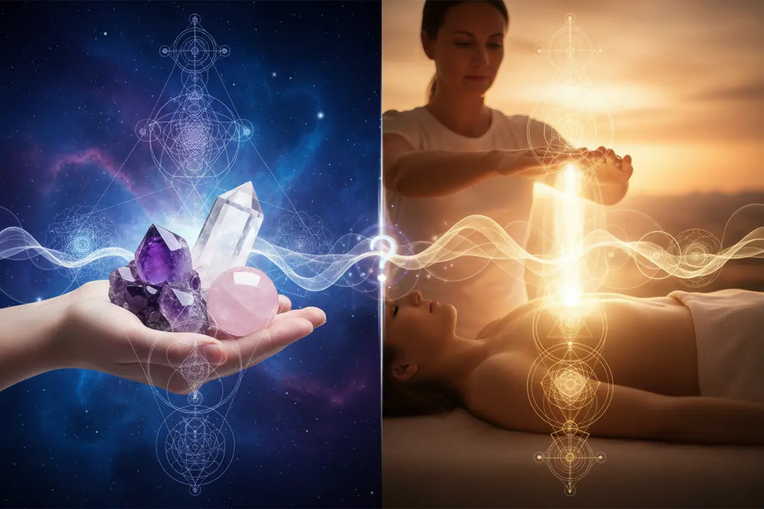 Crystal Healing vs Reiki: Which Energy Healing is Right for You? Nicole's ritual universe