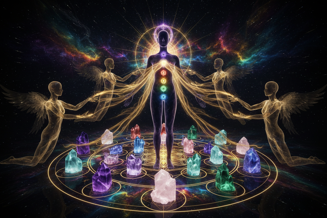 Crystal Healing with Spirit Guide Assistance